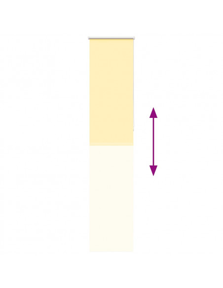 Tenda a Rullo Oscurante 55x230 cm Larghezza Tessuto 50,7 cm