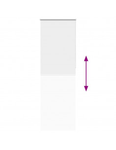 Tenda a Rullo Oscurante 65x210 cm Larghezza Tessuto 60,7 cm