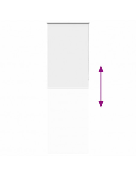 Tenda a Rullo Oscurante 65x230 cm Larghezza Tessuto 60,7 cm