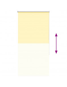 Tenda a Rullo Oscurante 80x175 cm Larghezza Tessuto 75,7 cm