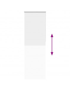 Tenda a Rullo Oscurante 80x210 cm Larghezza Tessuto 75,7 cm