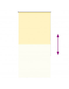 Tenda a Rullo Oscurante 85x130 cm Larghezza Tessuto 80,7 cm