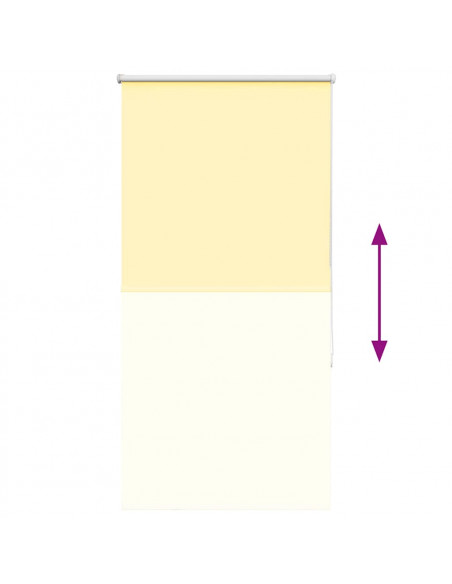 Tenda a Rullo Oscurante 85x150 cm Larghezza Tessuto 80,7 cm