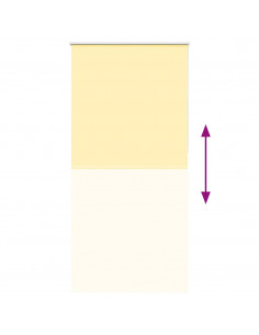 Tenda a Rullo Oscurante 95x230 cm Larghezza Tessuto 90,7 cm