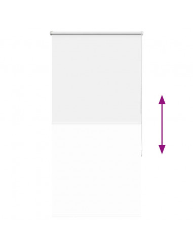 Tenda a Rullo Oscurante 80x175 cm Larghezza Tessuto 75,7 cm