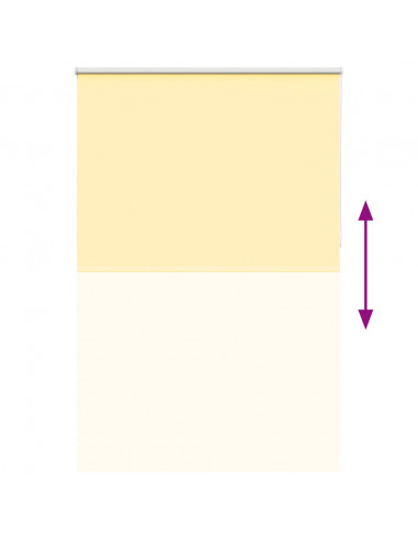 Tenda a Rullo Oscurante 155x210 cm Larghezza Tessuto 151,6 cm