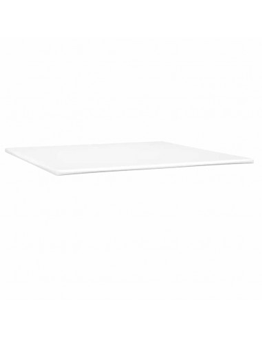 Letto a Molle con Materasso e LED Nero 180x210 cm in Velluto