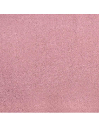 Giroletto a Molle con Materasso Rosa 80x220 cm Velluto
