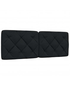 Giroletto con LED senza Materasso Nero 120x200 cm Tessuto