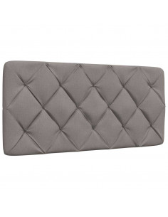 Giroletto con LED senza Materasso Tortora 100x200 cm in Tessuto