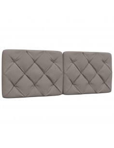 Giroletto con LED senza Materasso Tortora 120x200 cm Tessuto