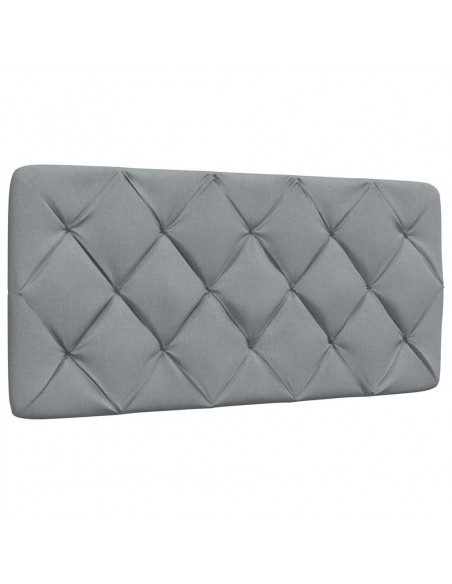 Giroletto senza Materasso Grigio Chiaro 100x200 cm Tessuto