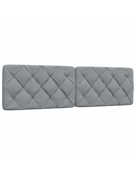Giroletto senza Materasso Grigio Chiaro 180x200 cm Tessuto