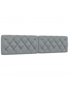 Giroletto senza Materasso Grigio Chiaro 200x200 cm Tessuto