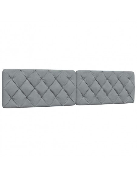 Giroletto senza Materasso Grigio Chiaro 200x200 cm Tessuto
