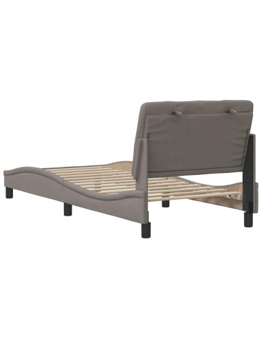 Giroletto senza Materasso Tortora 90x190 cm Tessuto