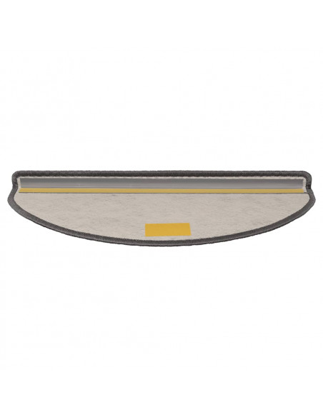 Tappeti Adesivi per Scale Sisal 30pz 65x21x4cm Beige Marrone