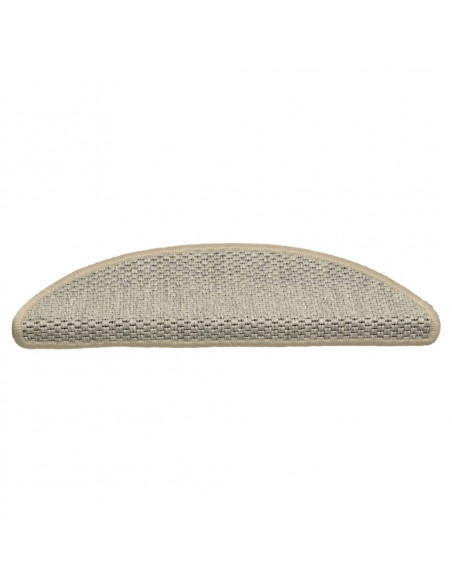Tappeti Adesivi Scale Aspetto Sisal 30pz 56x17x3cm Verde Chiaro
