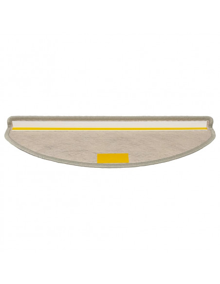 Tappeti Adesivi Scale Aspetto Sisal 30pz 65x21x4cm Verde Chiaro