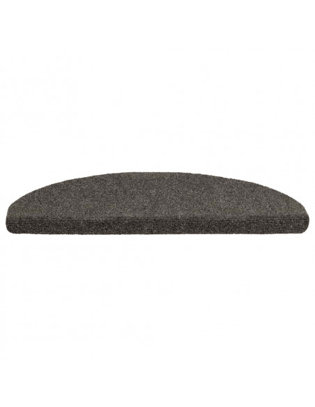 Tappetini Autoadesivi per Scale 20 pz Antracite 65x21x4 cm