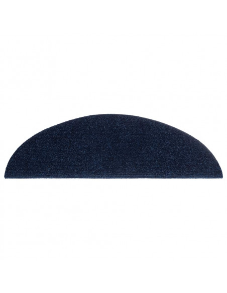 Tappetini Autoadesivi per Scale 20 pz Blu Marino 56x17x3 cm