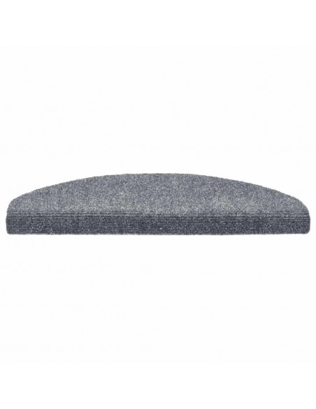 Tappetini Autoadesivi per Scale 20 pz Grigio Chiaro 65x21x4 cm