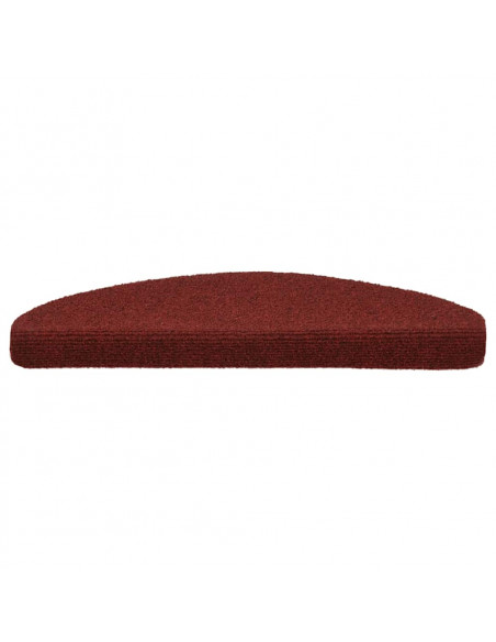 Tappetini Autoadesivi per Scale 20 pz Rossi 65x21x4 cm