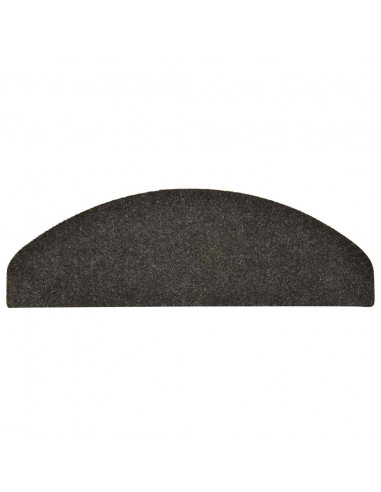 Tappetini Autoadesivi per Scale 30 pz Antracite 65x21x4 cm