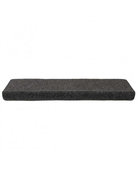 Tappetini Autoadesivi per Scale 30 pz Antracite 65x21x4 cm