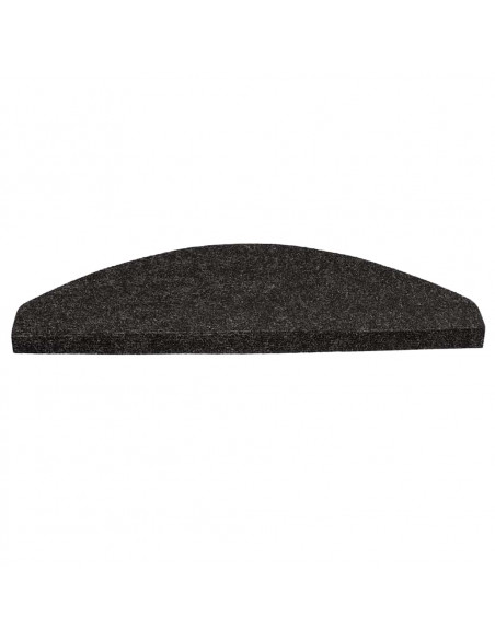 Tappetini Autoadesivi per Scale 30 pz Antracite 65x22,5x3,5 cm