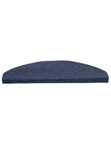 Tappetini Autoadesivi per Scale 30 pz Blu 65x22,5x3,5 cm