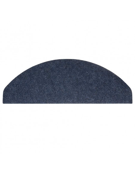 Tappetini Autoadesivi per Scale 30 pz Blu 65x22,5x3,5 cm