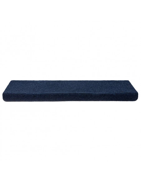 Tappetini Autoadesivi per Scale 30 pz Blu Marino 65x21x4 cm