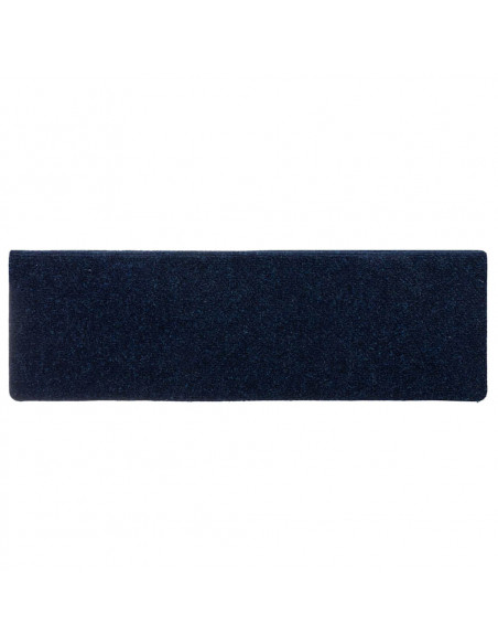 Tappetini Autoadesivi per Scale 30 pz Blu Marino 65x21x4 cm