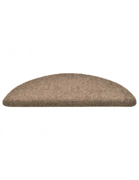 Tappetini Autoadesivi per Scale 30 pz Crema 56x17x3 cm