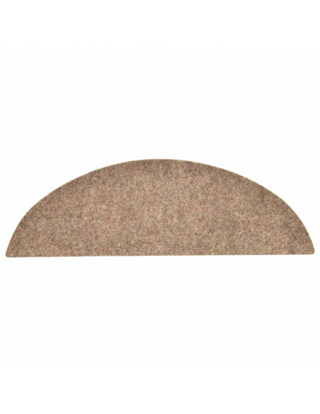 Tappetini Autoadesivi per Scale 30 pz Crema 56x17x3 cm