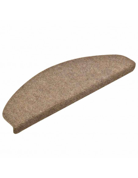 Tappetini Autoadesivi per Scale 30 pz Crema 65x21x4 cm