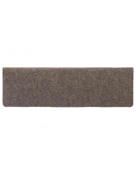 Tappetini Autoadesivi per Scale 30 pz Crema 65x21x4 cm