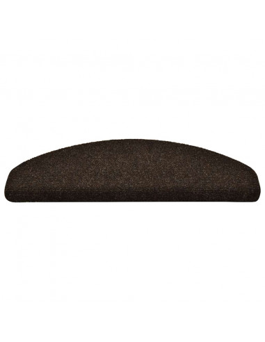 Tappetini Autoadesivi per Scale 30 pz Marrone 65x21x4 cm