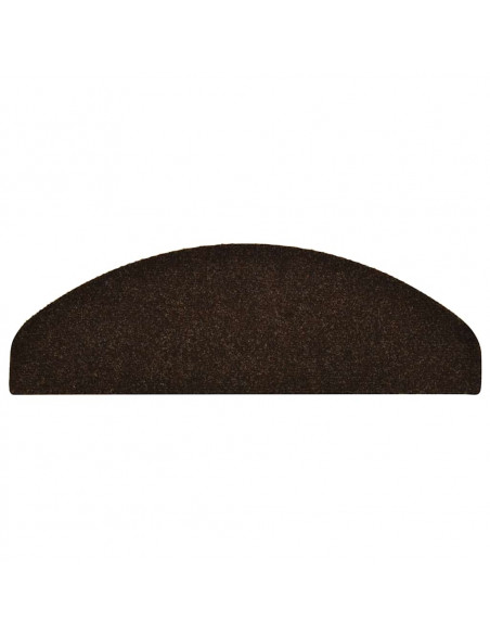 Tappetini Autoadesivi per Scale 30 pz Marrone 65x21x4 cm