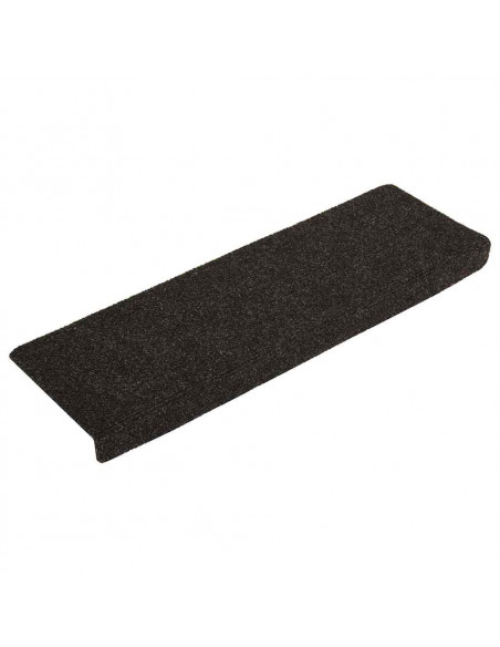 Tappetini Autoadesivi per Scale 30 pz Marrone Scuro 65x21x4 cm