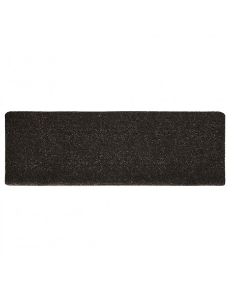 Tappetini Autoadesivi per Scale 30 pz Marrone Scuro 65x21x4 cm