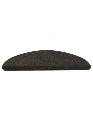 Tappetini Autoadesivi per Scale 30 pz Neri 56x17x3 cm