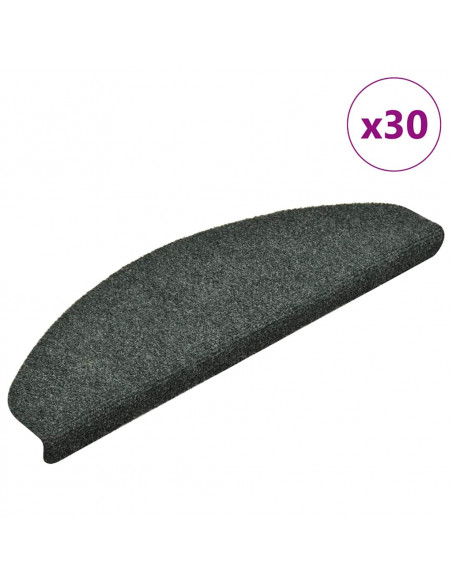 Tappetini Autoadesivi per Scale 30 pz Verdi 65x21x4 cm