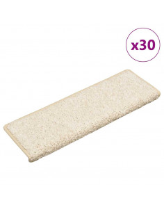 Tappetini per Scale 30 pz 65x21x4 cm Bianchi