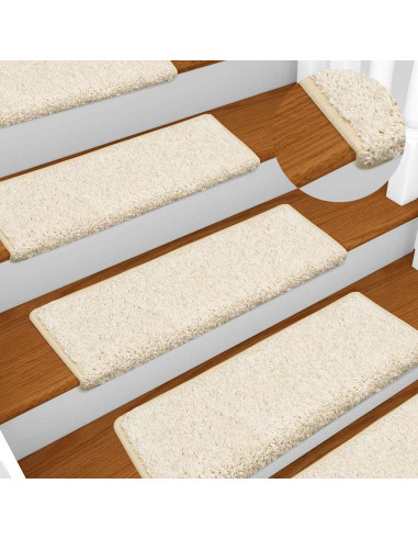 Tappetini per Scale 30 pz 65x21x4 cm Bianchi