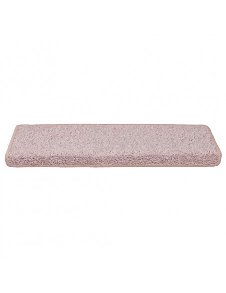 Tappetini per Scale 30 pz 65x21x4 cm Bianchi e Rosa