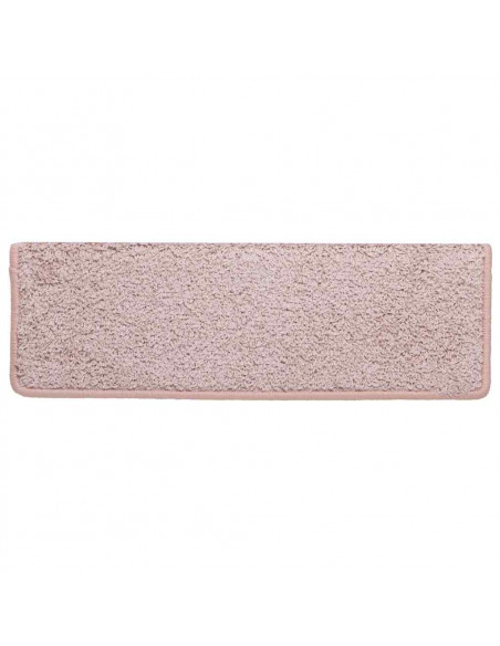Tappetini per Scale 30 pz 65x21x4 cm Bianchi e Rosa
