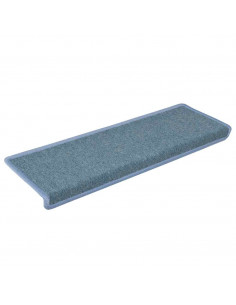 Tappetini per Scale 30 pz 65x21x4 cm Blu 2