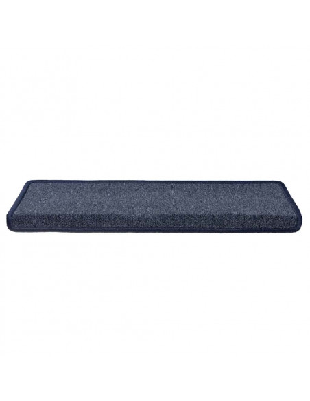Tappetini per Scale 30 pz 65x21x4 cm Grigi e Blu
